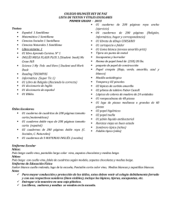 Grado 1 - Bienvenido al Colegio Biling&uuml;e Rey de Paz