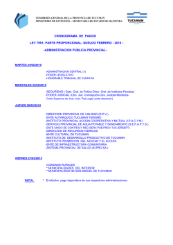 cronograma de pagos ley 7991- parte proporcional