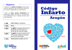 D&iacute;ptico C&oacute;digo Infarto