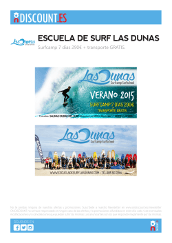 ESCUELA DE SURF LAS DUNAS