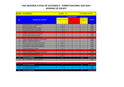 Multimedios - Futsal de Guatemala