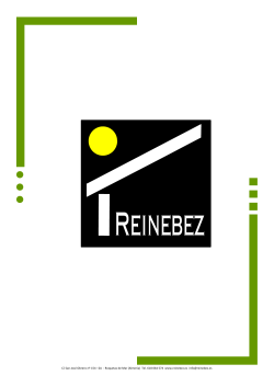 Dossier de servicios Reinebez