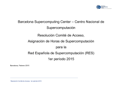 Barcelona Supercomputing Center – Centro Nacional de