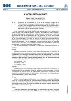 Disposici&oacute;n 1673 del BOE n&uacute;m. 43 de 2015