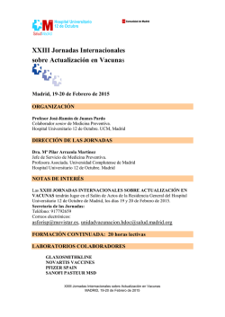 descarga el programa de las jornadas