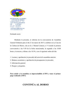 Descarga - caza Mieres