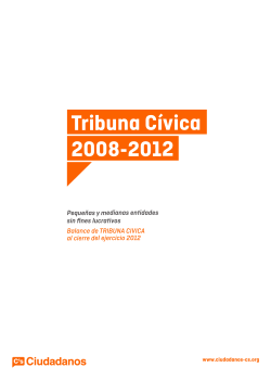 Tribuna Cívica 2008-2012