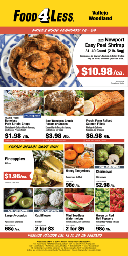 Food 4 Less Weekly Specials February 18, 2015