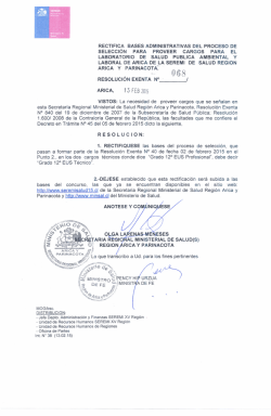 Descargar Bases - Ministerio de Salud