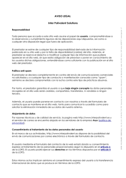 IPC AVISO LEGAL - interpolivalent