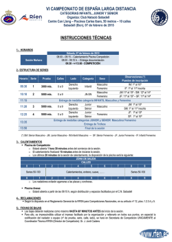 Instrucciones t&eacute;cnicas