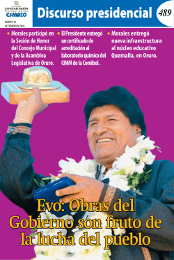 Discurso Presidencial 10-02-15