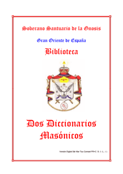 Dos Diccionarios masonicos