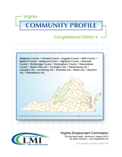 Congressional District 6 Virginia