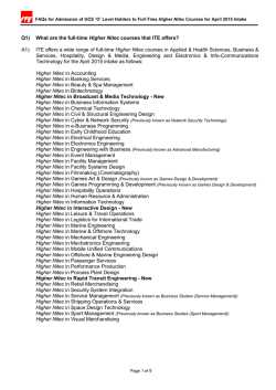 JAE - Institute of Technical Education
