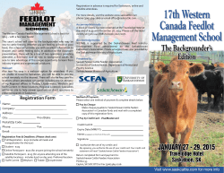 Brochure (PDF) - Saskatchewan Cattle Feeders Association