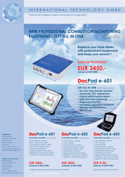 Promotion Flyer DocPad Final - Fuchs International Technology
