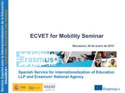 Erasmus+ - European ECVET Network