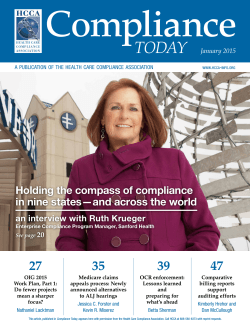 Holding the compass of compliance in nine states — and across the