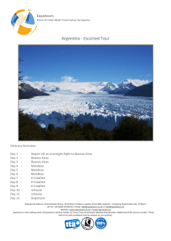 Argentina - Escorted Tour