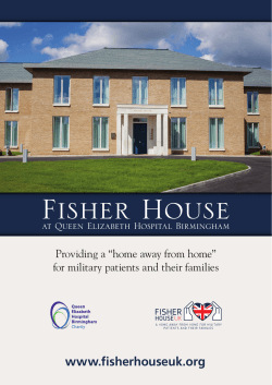 Fisher House Brochure