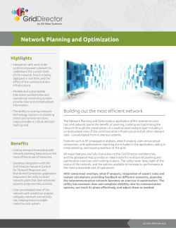 Network Planning and Optimization