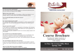 beauty brochure - Dé Compu School
