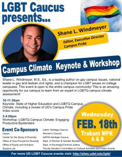 Shane L. Windmeyer, M.S., Ed., is a leading author on gay campus