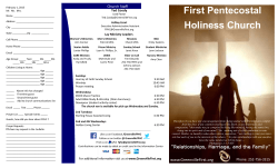 First Pentecostal Holiness Church