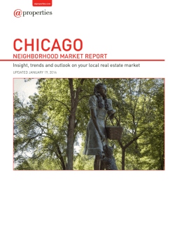 Chicago Real Estate Statistics by Neighborhood