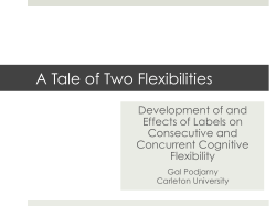 A Tale of Two Flexibilities