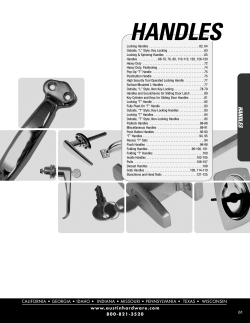 Handles - Action Fabrication and Truck Equipment