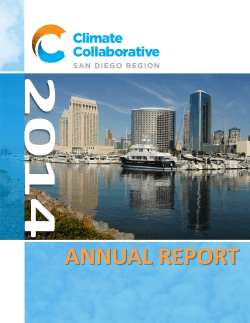 ANNUAL REPORT - SD Climate Collaborative