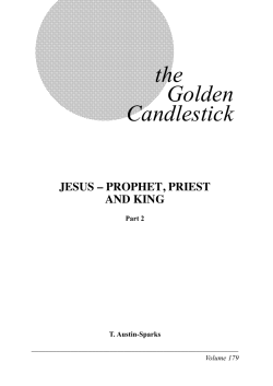 the Golden Candlestick