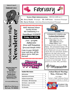Newsletter - McCook Public Schools