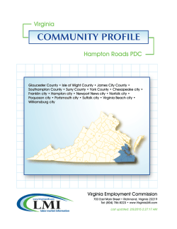 Hampton Roads PDC Virginia