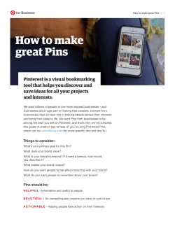 How to make great Pins - Pinterest for Business