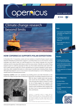 Climate change research beyond limits (Issue 50)