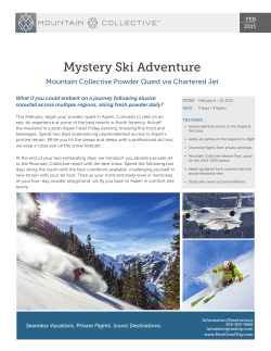 Mystery Ski Adventure