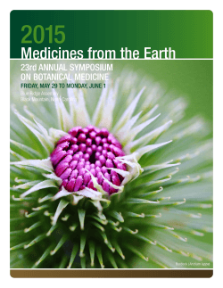 Medicines from the Earth Herb Symposium