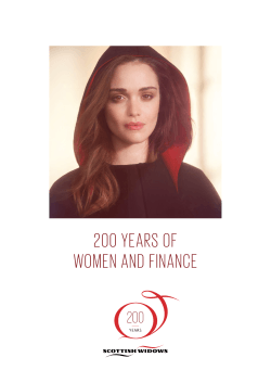 200 YEARS OF WOMEN AND FINANCE