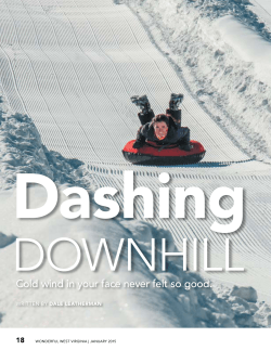 Dashing Downhill - Wonderful West Virginia Magazine