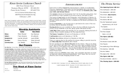 Bulletin-page 203 (3).pub - Risen Savior Ev. Lutheran Church