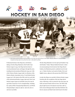San Diego Hockey History