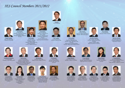 IES Council Members 2011/2012