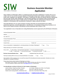 Download SIW Associate Member Application