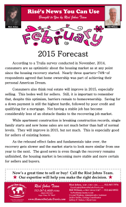 February 2015 Newsletter