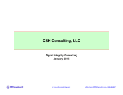 here - CSH Consulting LLC