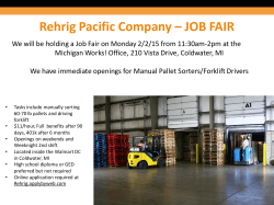 Rehrig Pacific Company – JOB FAIR