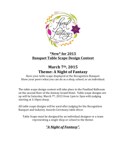 2015 A NIGHT OF FANTASY contest reg.packet